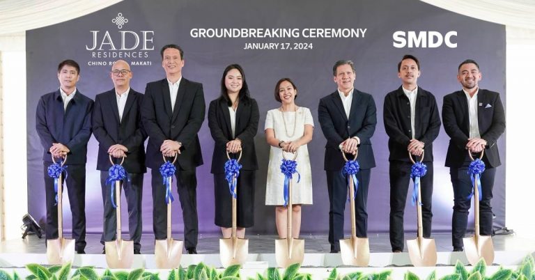 Groundbreaking of Jade Residences held last January 17