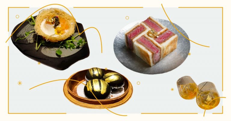 Elevate your dining experience with our gold-infused delicacies, where every bite is a symphony of opulence and exquisite taste.