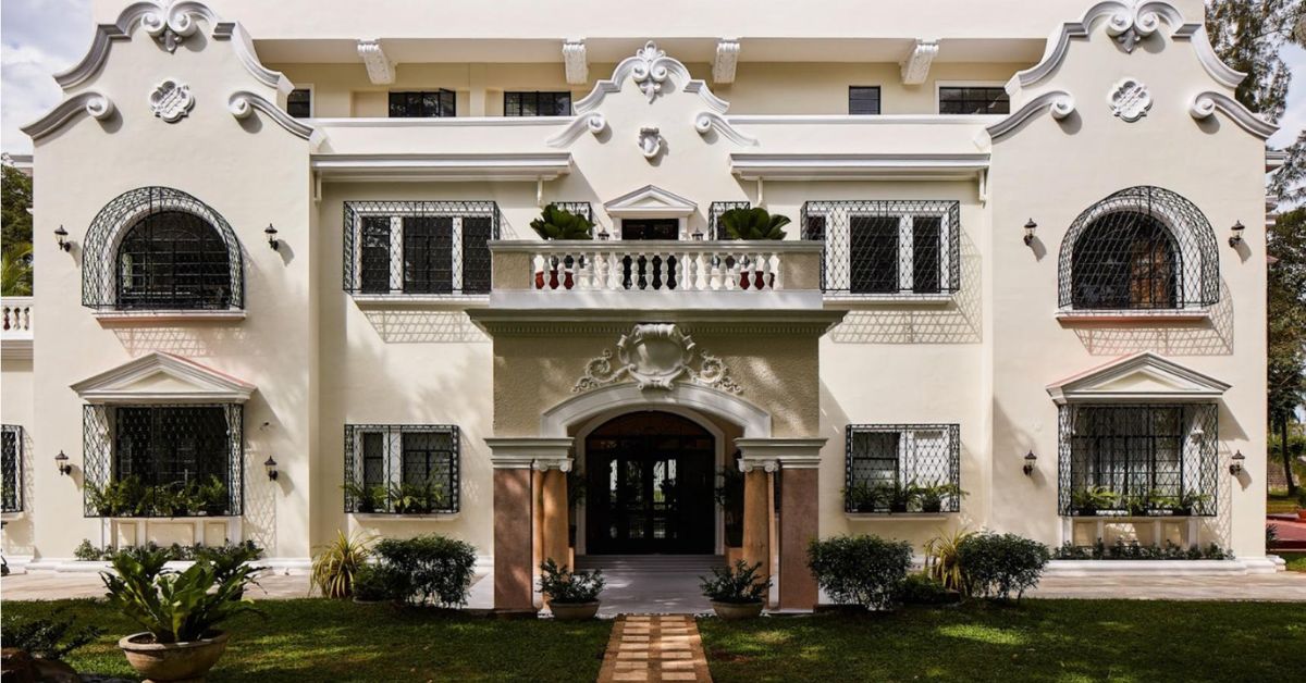Palacio de Memoria, an opulent blend of history and grandeur, adorned with timeless architecture and surrounded by lush gardens  located along the strip of Roxas Boulevard..