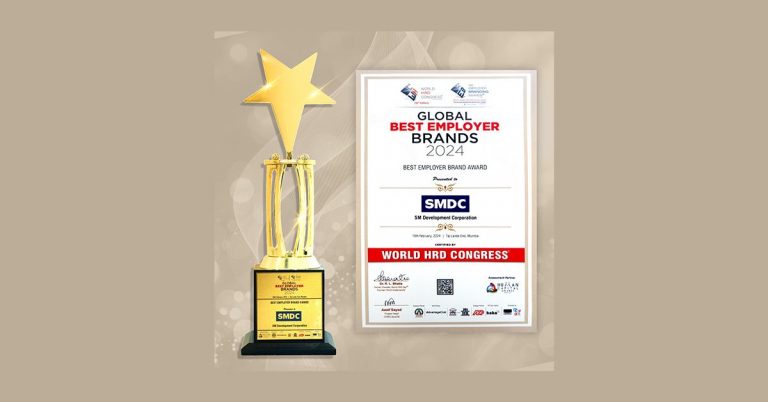 SMDC named The Global Best Employer Brands by the 16th Employer Branding Awards