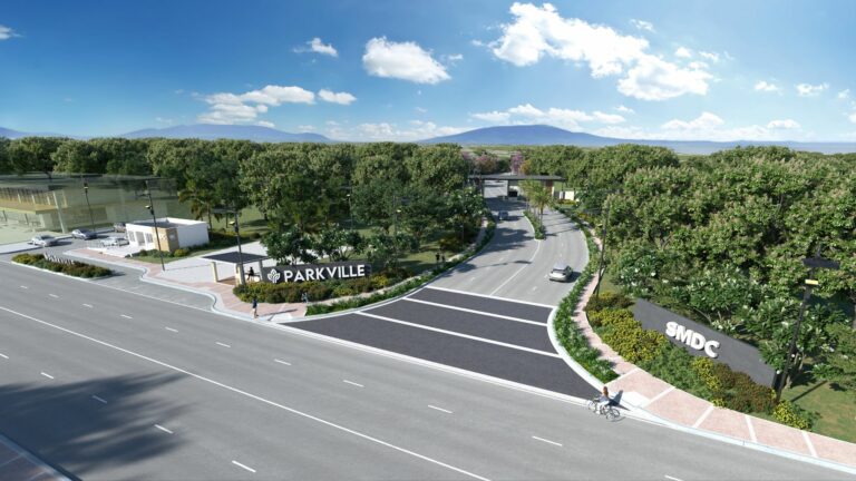 The Parkville experience begins at a landmark gateway—where architecture meets aspiration, and the promise of modern Bacolod living gracefully unfolds.
