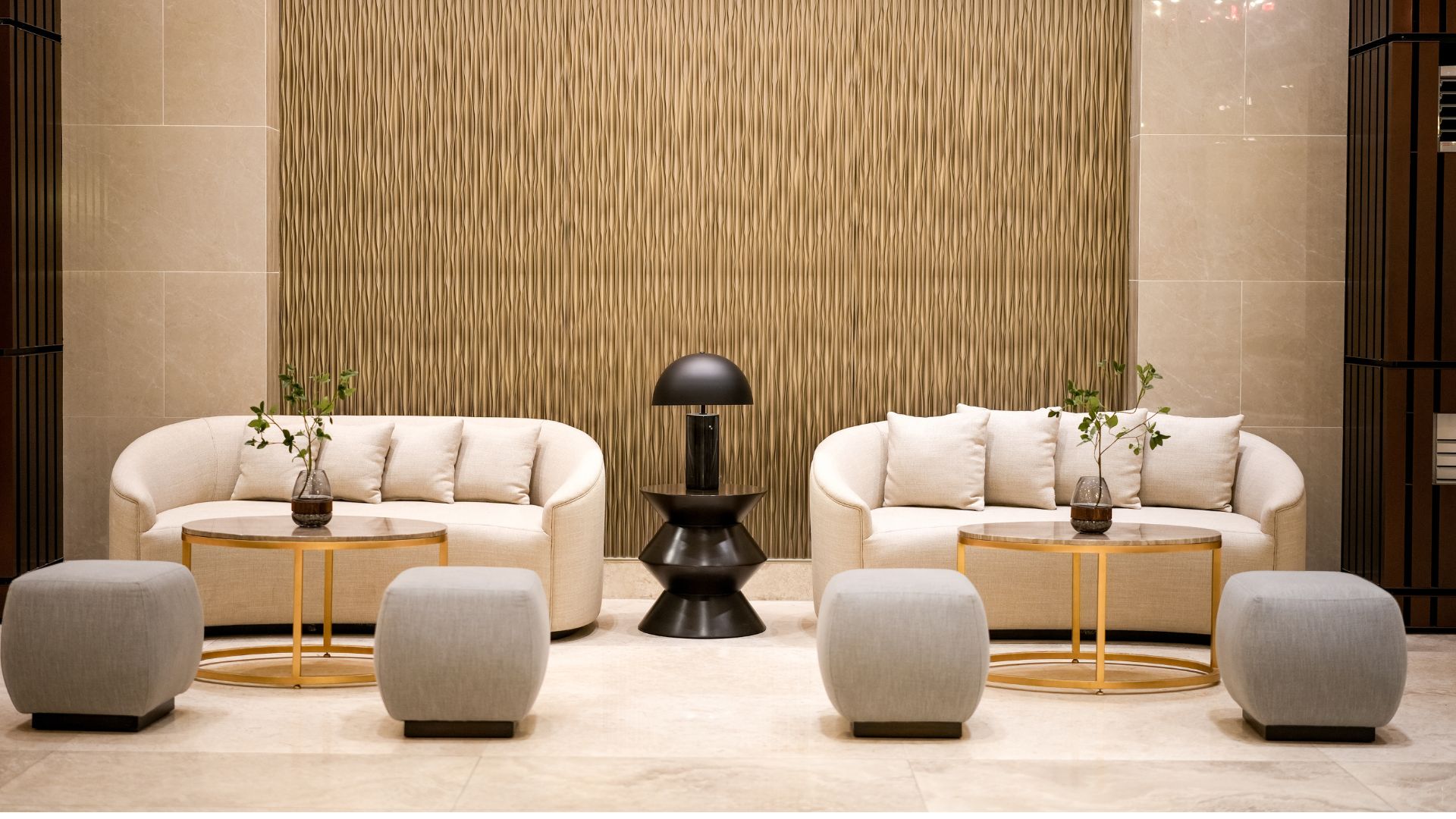 Understated but never unnoticed, the Lobby Lounge is where elegance meets edge; every curve, texture, and detail is curated for Makati’s new wave of creatives.
